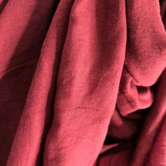 Boutique Premium Cashmere Made In Italy Fringe Boho Chic Glam Feminine Scarf - Picture 4 of 9